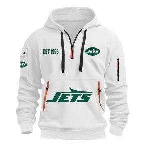 NY Jets EST 1959 Quarter Zip Hoodie