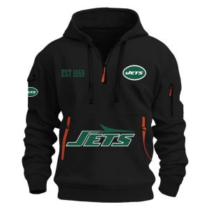 NY Jets EST 1959 Quarter Zip Hoodie