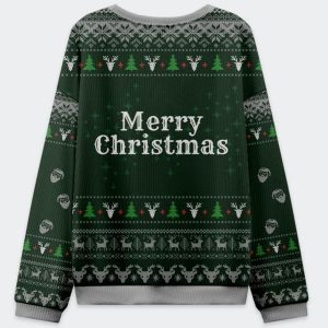 Nice Naughty Overachiever Christmas Ugly Sweater