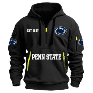 Nittany Lions EST 1887 Quarter Zip Hoodie 4 Nittany Lions EST 1887 Quarter Zip Hoodie