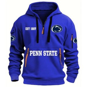 Nittany Lions EST 1887 Quarter Zip Hoodie 2 Nittany Lions EST 1887 Quarter Zip Hoodie