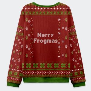 Off To Commit Frogmas Mayhem Christmas Ugly Sweater