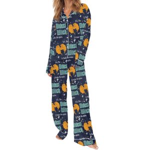 Oldest Witch Sister Silky Satin Pajama Set