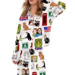 Parent Trap Movie Silky Satin Pajama Set