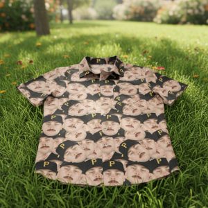 Paul Skenes Face Pirates Hawaiian Shirt