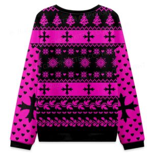 Pink Scissor Pride Ugly Christmas Sweater