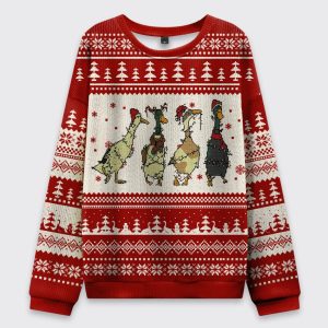 Quackin' Christmas Ugly Sweater