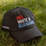 Red White And Blueberries Charlie Kirk Hat