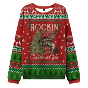Rockin Around The Christmas Tree Ugly Christmas Sweater