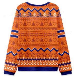 Save Bike Ride Biker Ugly Christmas Sweater