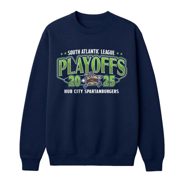 South Atlantic League Playoffs 2025 Spartanburgers Shirt