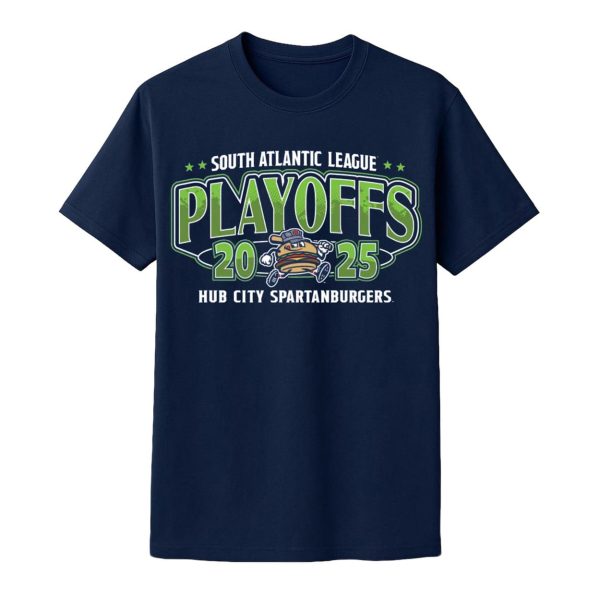 South Atlantic League Playoffs 2025 Spartanburgers Shirt