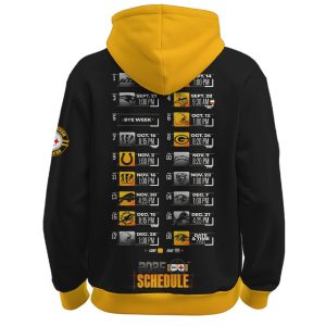 Steelers 2025 Schedule Limited Edition Hoodie