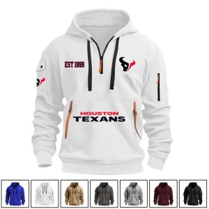 Texans EST 1999 Quarter Zip Hoodie
