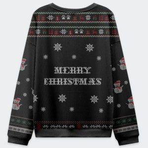 The Arrested Cat Christmas Ugly Sweater