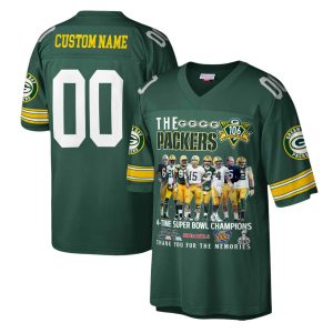 The Packers 4 Time Super Bowl Champions Thank You For The Memories Shirt