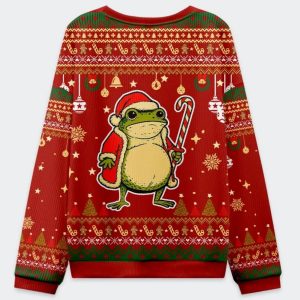'Twas The Cookies Frog Christmas Ugly Sweater