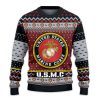 USMC 250th Years Of Service Ugly Christmas Sweater