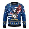 USMC 250th Years Of Service Ugly Christmas Sweater