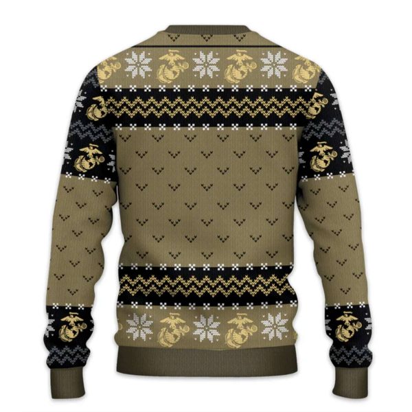 USMC 250th Years Of Service Ugly Christmas Sweater