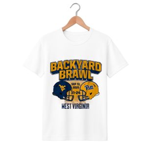 West Virginia Football Backyard Brawl Champs Shirt