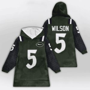 Wilson 5 Jets Unisex Blanket Hoodie