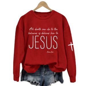 Women’s Charlie Kirk Freedom Casual Printed Sweatshirt