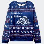 Work Emails During Holiday Christmas Ugly Sweater