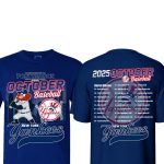 Yankees 2025 October Baseball Two-Sided Shirt