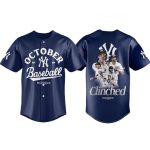 Yankees October Baseball 2025 Postseason Jersey