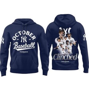 Yankees October Baseball 2025 Postseason Shirt