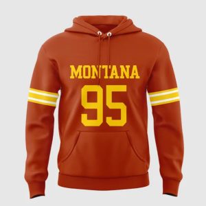 1995 Montana Grizzlies Throwbacks Uniform Hoodie