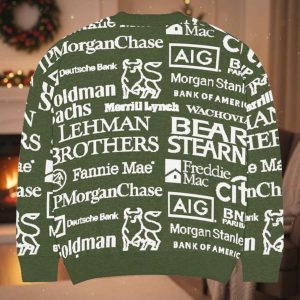 2008 Financial Crisis Ugly Sweater 2 2008 Financial Crisis Ugly Sweater