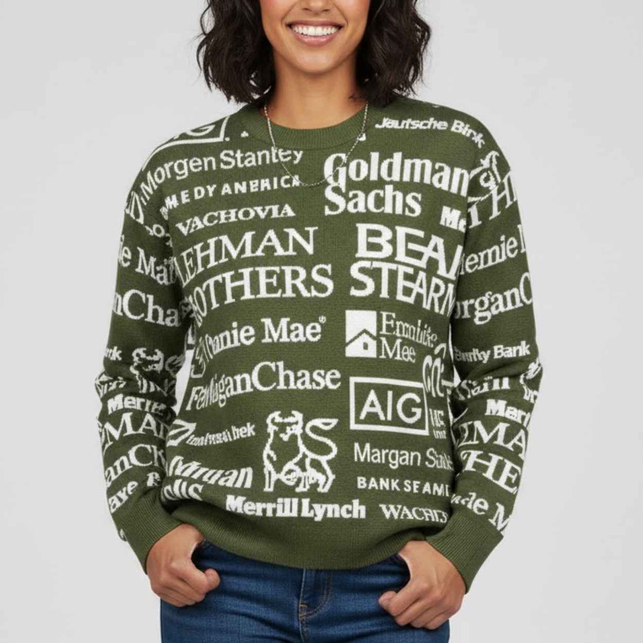 2008 Financial Crisis Ugly Sweater 2008 Financial Crisis Ugly Sweater