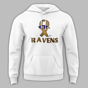 2025 Ravens Crucial Catch Sunny Strong Hoodie