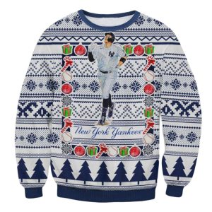 Aaron Jugde Yankees Ugly Christmas Sweater