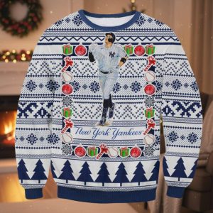 Aaron Jugde Yankees Ugly Christmas Sweater