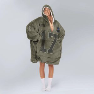 Allen Bills 17 Saltuve To Service Blanket Hoodie