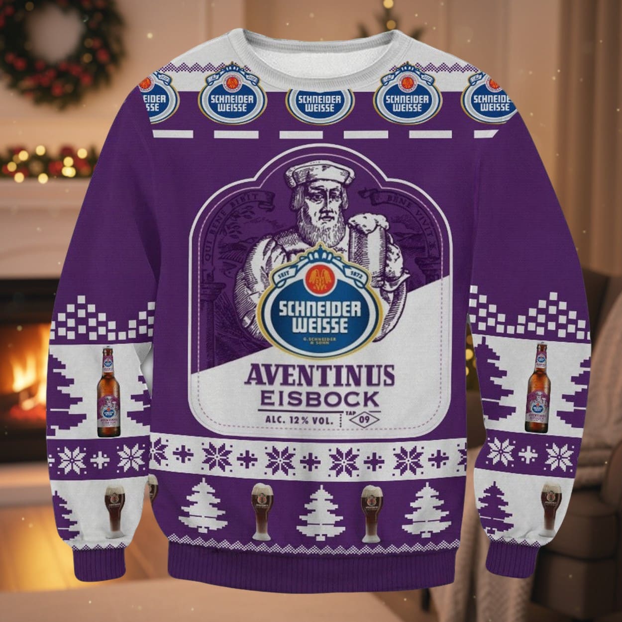 Aventinus Eisbock Ugly Christmas Sweater Aventinus Eisbock Ugly Christmas Sweater