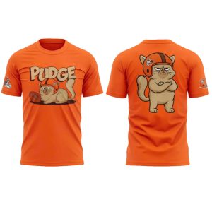 BGSU Football Pudge The Cat T Shirt