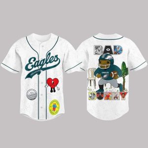 Bad Bunny x Eagles Baseball Jersey