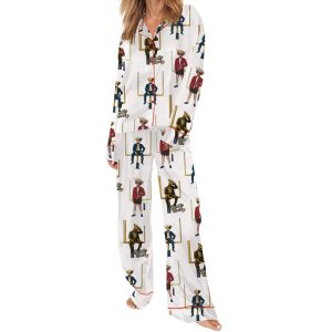 Benito Bowl Bad Bunny Satin Pajama Set 3 Benito Bowl Bad Bunny Satin Pajama Set