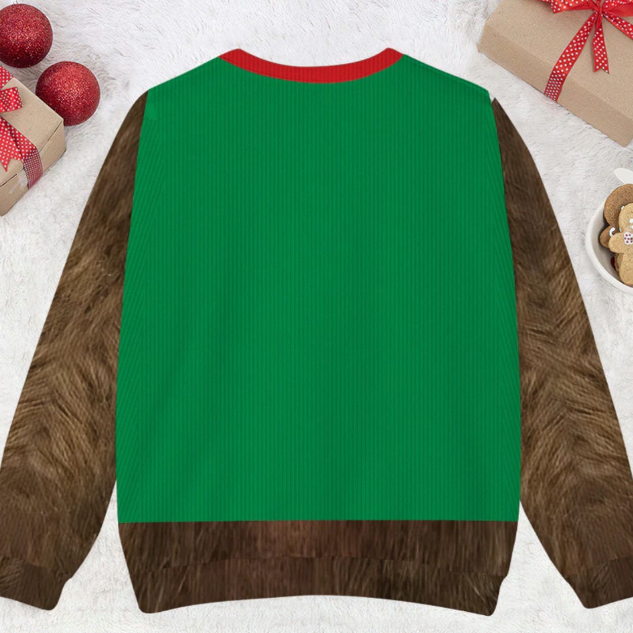 Bigfoot ELF Ugly Christmas Sweater Bigfoot ELF Ugly Christmas Sweater