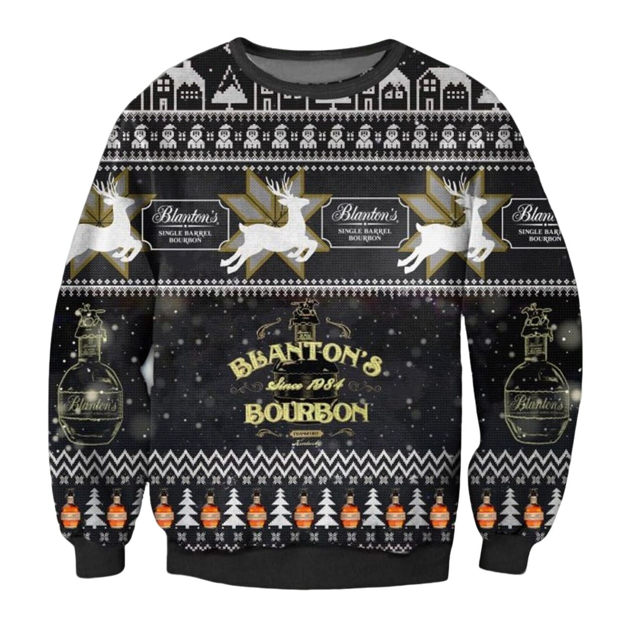 Blanton’s Bourbon Ugly Christmas Sweater Blanton’s Bourbon Ugly Christmas Sweater