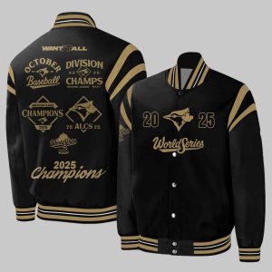Blue Jays 2025 World Series Champions Baseball Jacket