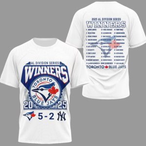 Blue Jays 5 2 Yankees 2025 AL Division Series Winners Shirt