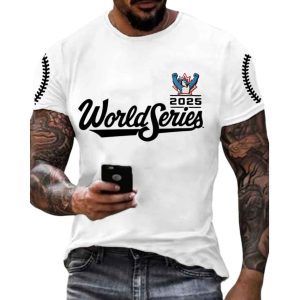 Blue Jays World Series 2025 Print Casual T Shirt