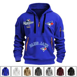 Blue Jays World Series 2025 Quarter Zip Hoodie