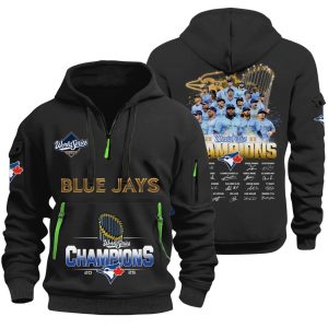 Blue Jays World Series 2025 Signature Quarter Zip Hoodie