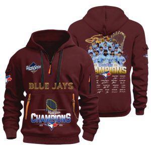Blue Jays World Series 2025 Signature Quarter Zip Hoodie